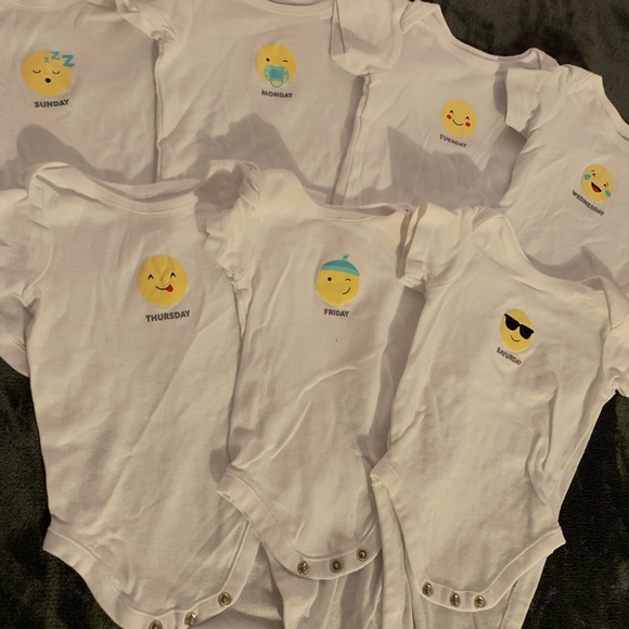 Full set of Children’s Place daily onesies! Unisex - Picture 2 of 2